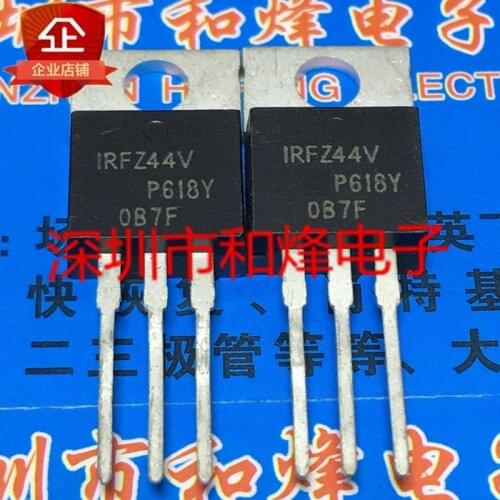 10pcs/lot IRFZ44V TO-220 60V 55A In Stock