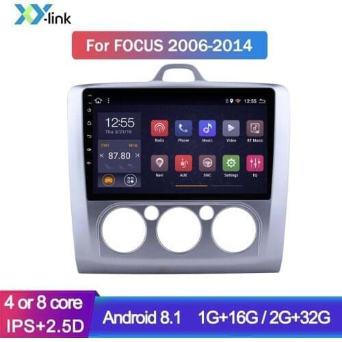9 inch Android 8.1 Car Radio video Player For ford focus EXI MT 2 3 Mk2 2004 2005 2006 2007 -2011 GPS Multimedia Player stereo