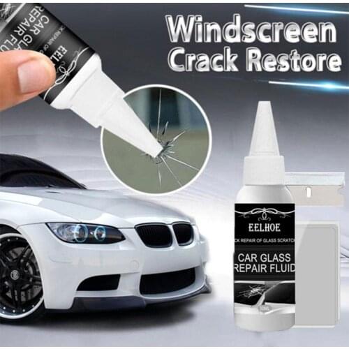 30ml Car Fillers Adhesives Sealant Car Windshield Repair Tool DIY Curing Glue Auto Glass Scratch Crack Chips Repair Restore Kit