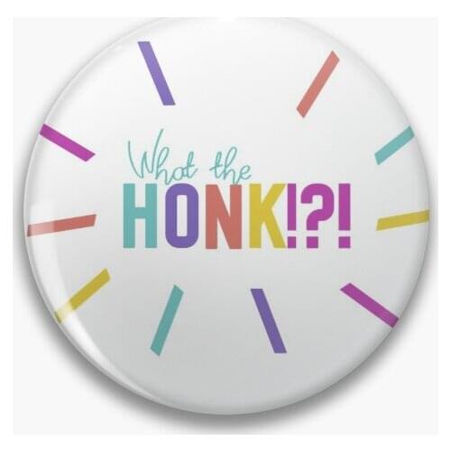 What The Honk Karl Jacobs Fan Made Mer Soft Button Pin Cute Hat Fashion Lapel Pin Lover Women Creative Collar Badge Decor Metal