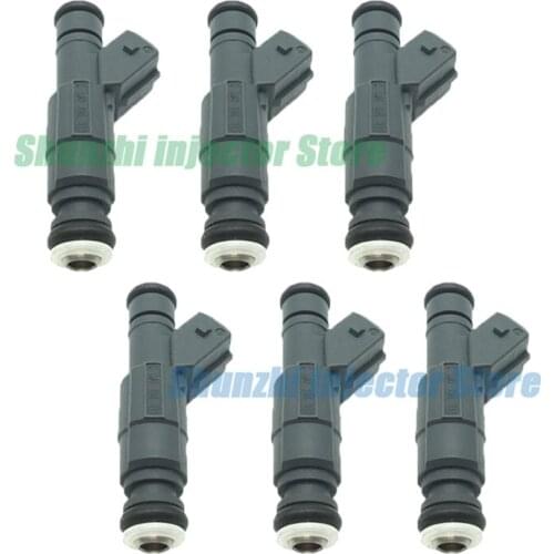 6pcs Fuel Injector Nozzle For Geely Meiri ster drie cilinder Youliou Xiali N3 OEM: 0280156315