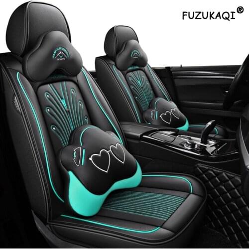 FUZHKAQI Leather car seat covers for mazda 6 gh cx-5 cx3 cx4 6 gg 3 bk 626 ATENZA 323 voyager auto accessories for vehicle seats