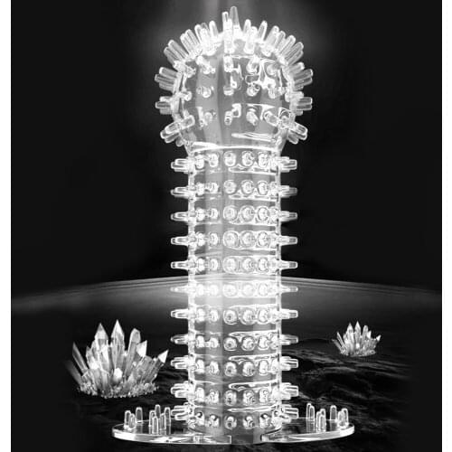 Penis Sleeve Male Enlargement Toys Adults Products Delayed Ejaculation Cock Ring Adult Sex Toys for Man Extensions Condom