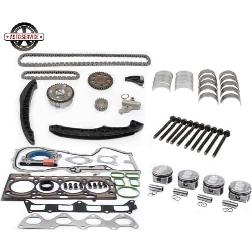 Oversized 76.51+0.5 mm Piston Seals And Gasket Engine Rebuilding Kit For VW Golf MKV Jetta Polo GTI Touran Eos Audi A1 Alhambra