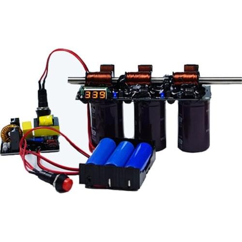 A new generation of electromagnetic gun diy kit finished multi-level integrated science teaching physics experiment equipment