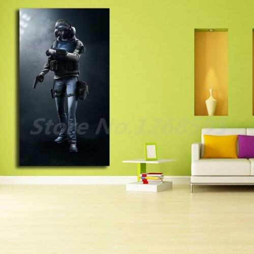 IQ Monika Weiss Rainbow Six Siege Canvas Posters Prints Wall Art Painting Decorative Picture Artwork For Modern Home Decoration