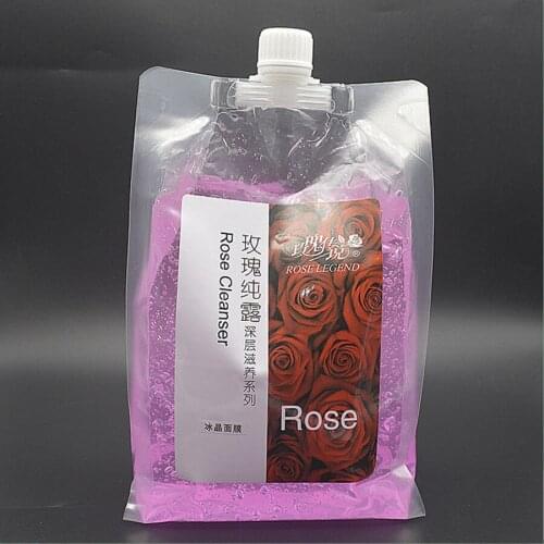 Rose Pure Dew Silk Protein Ice Crystal Mask 820g Beauty Salon Equipment Skin Repair Water