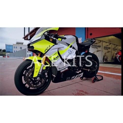 Racetrack fiberglass motorcycle Fairing For YAMAHA YZF-R1 2015 2016 Injection Bodywork ACE No.HH