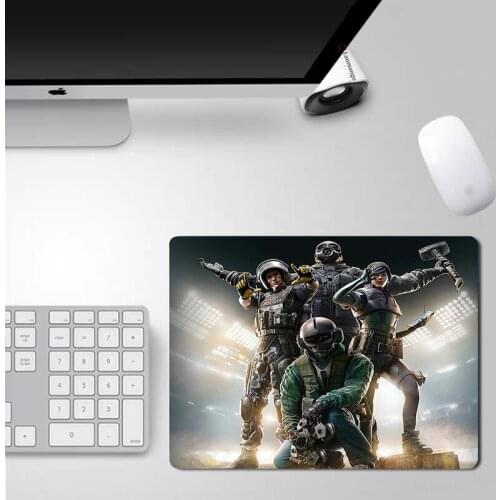Rainbow Six Siege Gaming Mouse Mat Kawaii Accessories Anime Mouse Pad Gamer Desk Mausepad PC Gamer Cabinet Varmilo Mice Computer