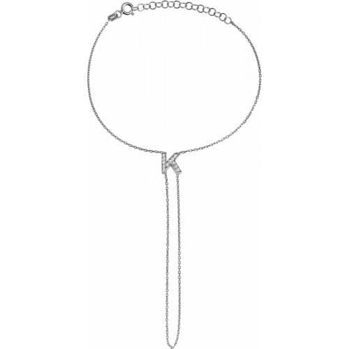 Argentum Concept-Silver Letter K Şahmeran - B065101