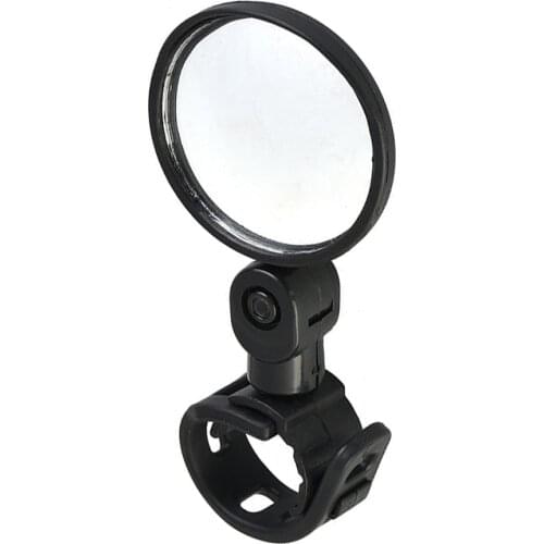 Bicycle Handlebar Reflector Rear View Mirror Mountain Bike Small Round Bike HD Wide-Range Adjustable Angles Mirror