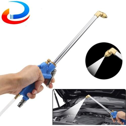 Engine Water Gun Pneumatic Engine Oil Cleaner Tool Cleaning Tool Car Water Pneumatic Tool Car Cleaning Gun 40cm High Press
