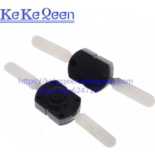 10PCS 1712-CC Black Flashlight Control Switch ON OFF 2 pins Table Light Longer Feet Parallel Central Button 17*12mm