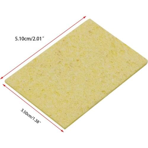 10pcs Electric Welding Soldering Iron Sponge Cleaning Cleaner Pads C90A
