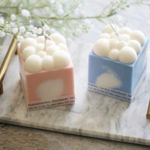 6 Holes Cavity Cloud Shaped Silicone Cake Candle Soap Mold for DIY Cloud French Dessert Bakeware Chocolate Mousse Baking Tools