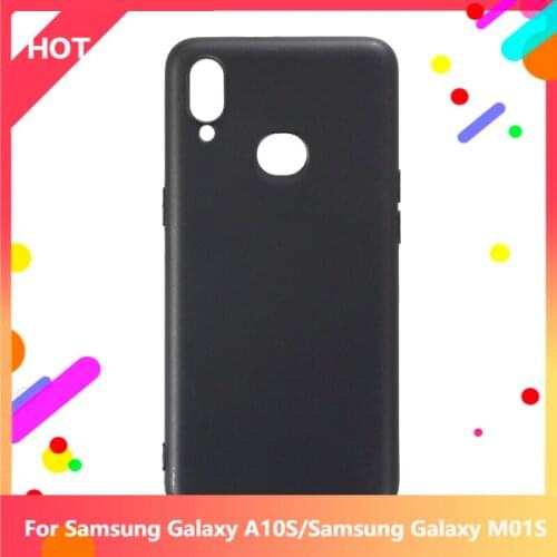 Galaxy A10S Case Matte Soft Silicone TPU Back Cover For Samsung Galaxy M01S Phone Case Slim shockproof