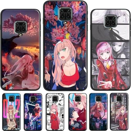 Zero Two Darling in the FranXX Case For Xiaomi Redmi Note 8 9 Pro Note 9S 8T 9 9C 9A 9T Cover For Redmi Note 10 Pro Shell