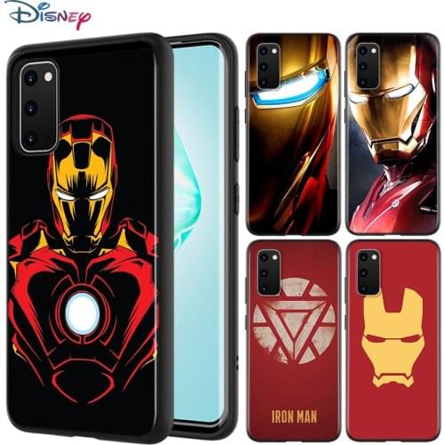 Marvel Iron Man Logo For Samsung Galaxy A01 A11 A12 A21 A21S A31 A41 A42 A51 A71 A32 A52 A72 A02S Soft Phone Case