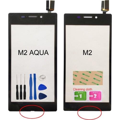 For Sony Xperia M2 Aqua S50H D2305 D2306 D2403 D2302 D2303 Touch Screen Digitizer Front Outer Glass Sensor Touch Panel M2