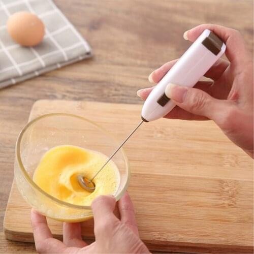Electric Milk Whisk Whisk Kitchen Foaming Drink Mixer Blender Coffee Cappuccino Cream Foam Mixing Mini Portable Blend Whisk