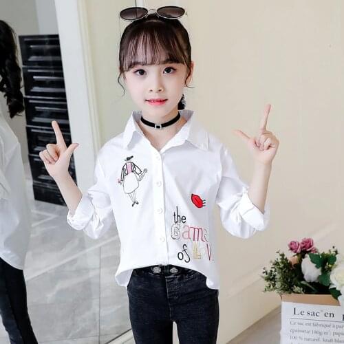 Школьные блузки для девочек FairyTown China At AliExpress