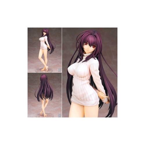 FGO 25cm Night Fate Figure Anime Night Fate Grand Order Scathach Sexy Girl PVC Action Figure Collection Figures Model Toy