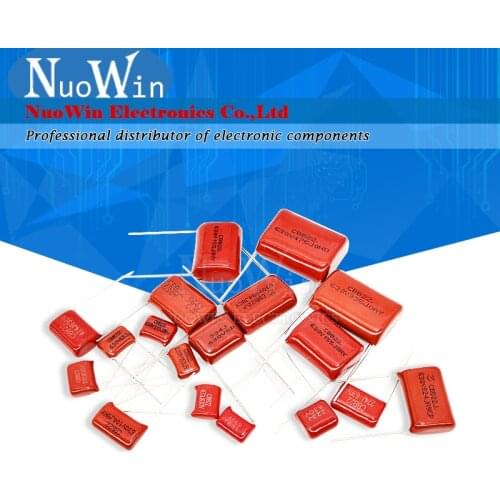 10pcs 630V 223 333 473 683 104 154 224 334 335J 474 564 684 824 105 102 222 472 332 103 153 155 205 225 J CBB Capacitor 1UF 10NF
