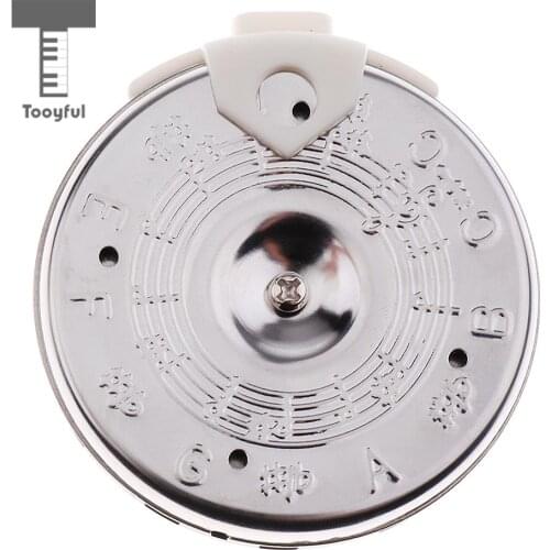 Tooyful Copper Sheet 13 Holes Guitar Tuner Musical Instrument Replacement Parts