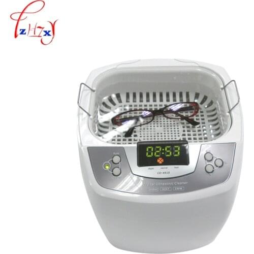New Ultrasonic cleaning machine CD-4810 household intelligent ultrasonic cleaning machine to clean the glasses razor 220V 1pc