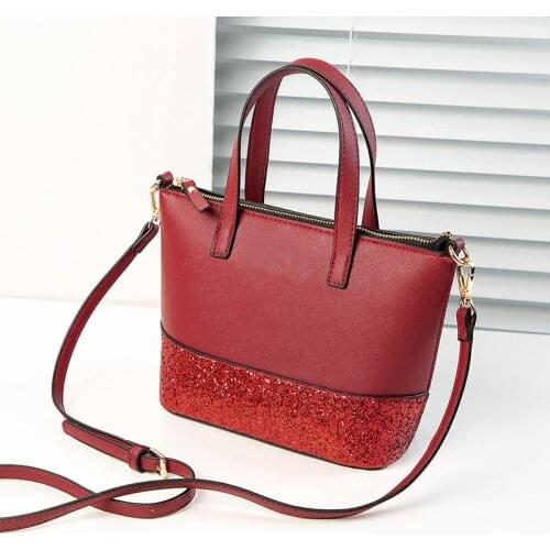New 2021 Fashion Small Totes High Quality Women Handbag PU Leather Shoulder Bag Classic Female Crossbody Bag