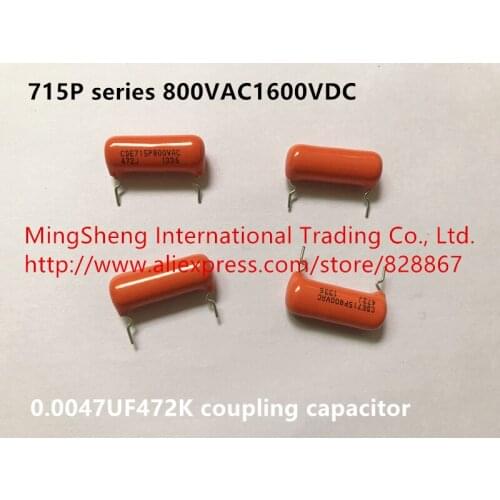 Original new 100% Large D 715P series 800VAC1600VDC 0.0047UF472K coupling capacitor (Inductor)