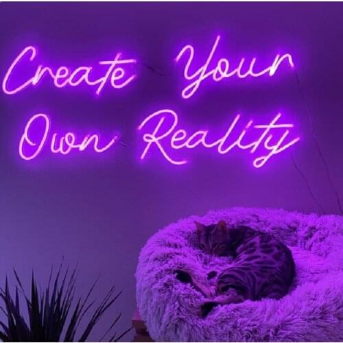 Custom Create Your Own Reality Led Neon Sign Neon Light For Home Room Wall Decor Kawaii Anime Cute Bedroom Decoration Neon