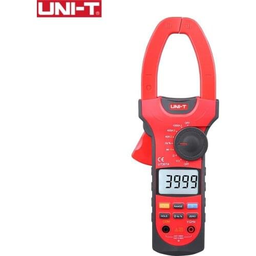 UNI-T Digital Clamp Meter 1000A 600V True RMS Auto Range Frequency Capacitance Resistance Measure Tester UT207A UT208A UT209A