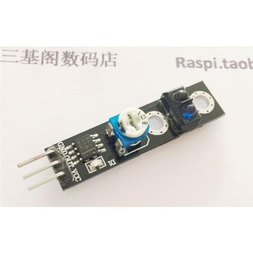 10pcs/lot Intelligent Tracing Line Hunting Sensor Module VCC OUT GND Pin Connector For Arduino