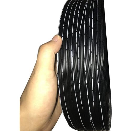 2M high temperature soft parallel Wire Wire super soft 22AWG silicone cable 2p 4p Parallel line 0.3 square black electric wire