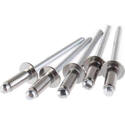 20pcs/pack Mushroon Stainless steel Head Break Mandrel Rivets