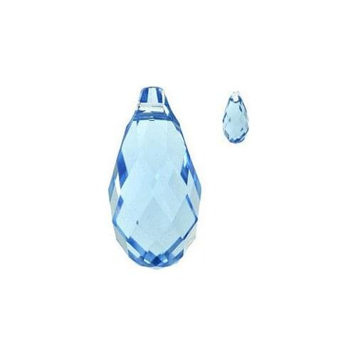 30pcs/lot 6*12mm factory direct water drop crystal bead,crystal pendant fashion DIY loose beads, European bracelets 102