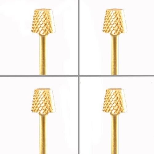 4pcs Carbide Nail Drill Bit -Tapered Backfill Bit - C