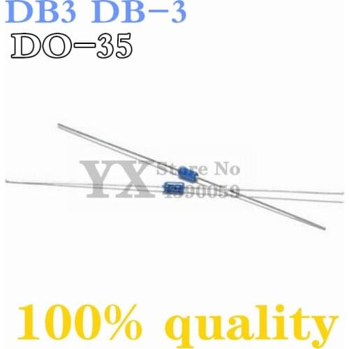 50PCS DB3 DB-3 Diac Trigger Diodes DO-35 DO-204AH