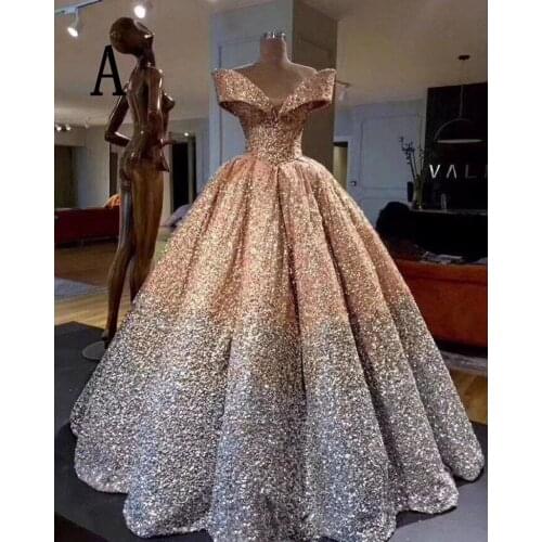 Sequin gradient mesh lace fabric 3colors wide 130cm for DIY Evening dress show clothing Party dress fabric I008