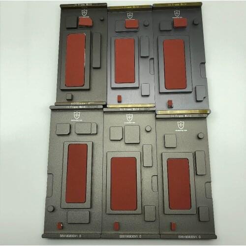 LCD laminating mold work with middle frame for samsung s7 edge to S10 OCA master inframe mold laminating mould
