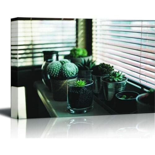 Canvas Wall Art Cactus Indoor Painting Artwork for Home Prints on Canvas Oil Painting Drop shipping