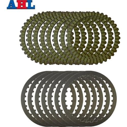 Motorcycle Engine Parts Clutch Friction Plates Kit & Steel Plates For Harley Electra Glide Ultra Classic FLHTCU 1990-97