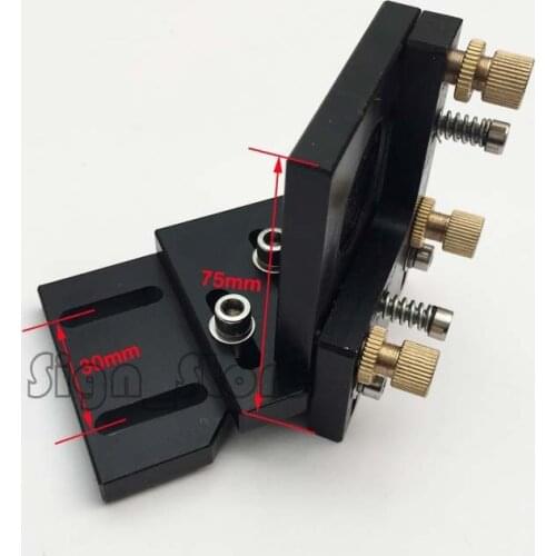 New Type Laser Head Second Mirror Mounts for 25mm Reflection Mirror Support for Laser Engraver and Cutter