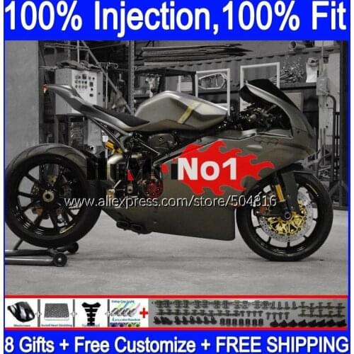 OEM Bodywork For DUCATI 749 999 S R 749R 999R Body 123MC.90 silvery grey 749-999 2005 2006 749S 999S 05 06 Injection Fairing kit