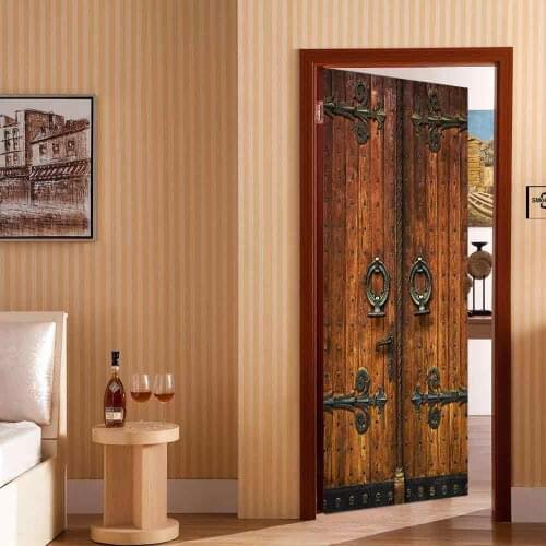 Personalized creative door stickers 3D three-dimensional wall stickers classical Chinese style factory direct sales DIY design