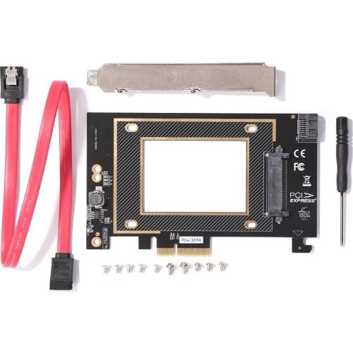 PCI-E to U.2 Expansion Card PCI-E x16 U.2 SFF8639 2.5 Inch NVMe SSD Adapter Expansion Card Computer Accessories