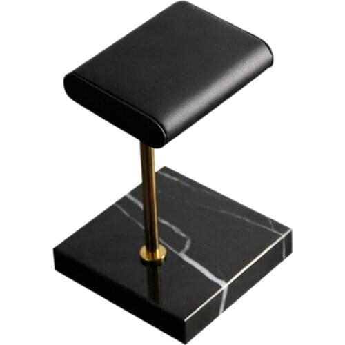 Marble Watch Bracelet Bracelet Display Stand Black PU Leather Jewelry Stand Watch Stand Watch Placement Jewelry Stand