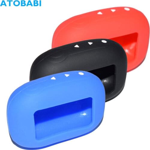 3 Colors B94 Keychain Silicone Case For Starline B95 B94 B92 B64 B62 Remote Controller Key Transmitter Outer Shell Skin Cover