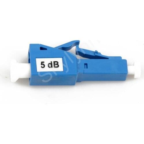 Skylynn Fiber Optic Attenuator, Free Shipping 10 pcs/bag LC/UPC Single Mode Fiber Optic Attenuator 1db 3db 5db 7db 10db